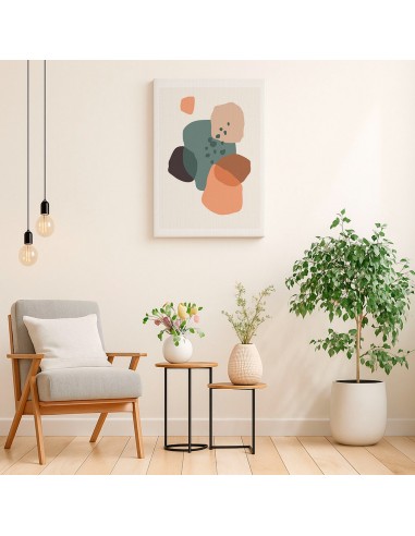 Cuadro Abstracto 35x50cm Canvas  Arte Decorativo Diseño 0122