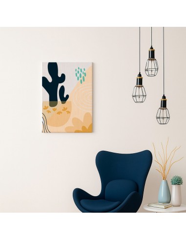 Cuadro Abstracto 35x50cm Canvas  Arte Decorativo Diseño 0123