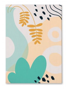 Cuadro Abstracto 35x50cm Canvas  Arte Decorativo Diseño 0125