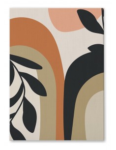 Cuadro Abstracto 35x50cm Canvas  Arte Decorativo Diseño 0126