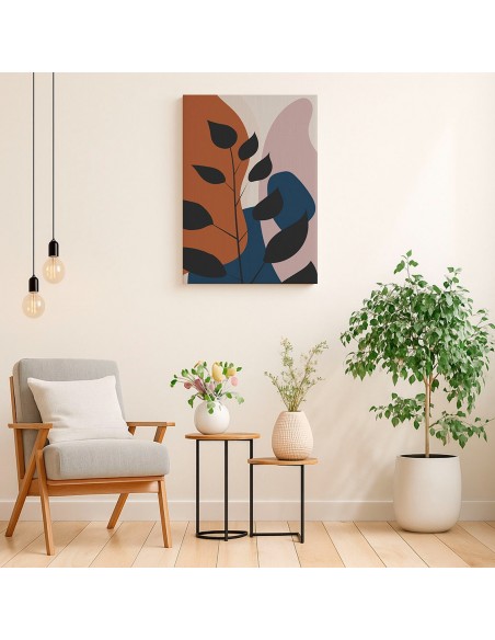 Cuadro Abstracto 35x50cm Canvas  Arte Decorativo Diseño 0127