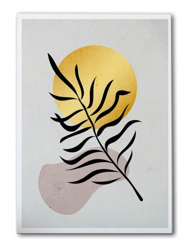 Cuadro Abstracto de Flores 35x50cm Canvas Diseño 0130