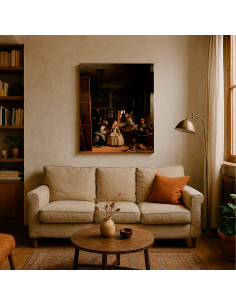 Las Meninas by Diego Velázquez 61x70cm Lienzo Canvas 2