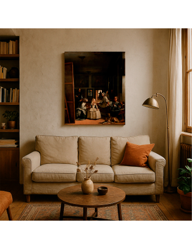 Las Meninas by Diego Velázquez 61x70cm Lienzo Canvas