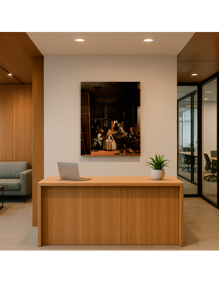 Las Meninas by Diego Velázquez 61x70cm Lienzo Canvas