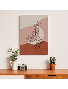 Cuadro Abstracto de Flores 35x50cm Canvas Diseño 0172 2