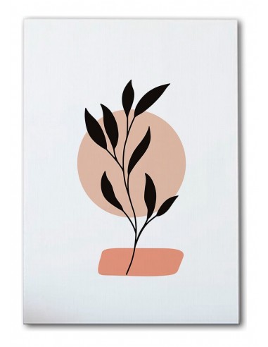 Cuadro Abstracto de Flores 35x50cm Canvas Diseño 0176