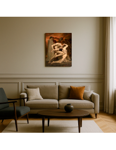 Dante And Virgil In Hell by William Adolphe Bouguereau 50x62 cm Cuadro 2