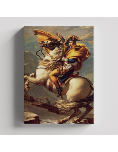 Napoleon Crossing the Alps by Jacques-Louis David  50x60 cm Cuadro