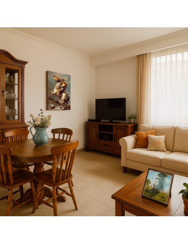 Napoleon Crossing the Alps by Jacques-Louis David  50x60 cm Cuadro