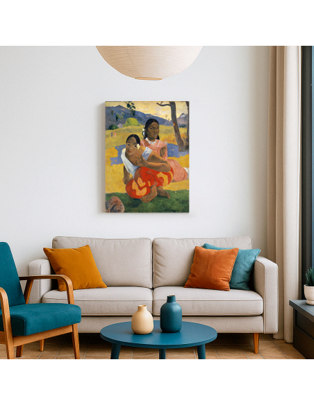 When Will You Marry by Paul Gauguin 50x66 cm Cuadro Lienzo Canvas
