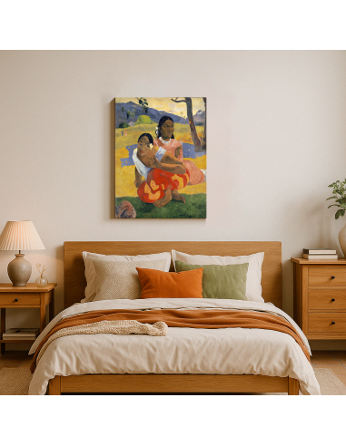 When Will You Marry by Paul Gauguin 50x66 cm Cuadro Lienzo Canvas