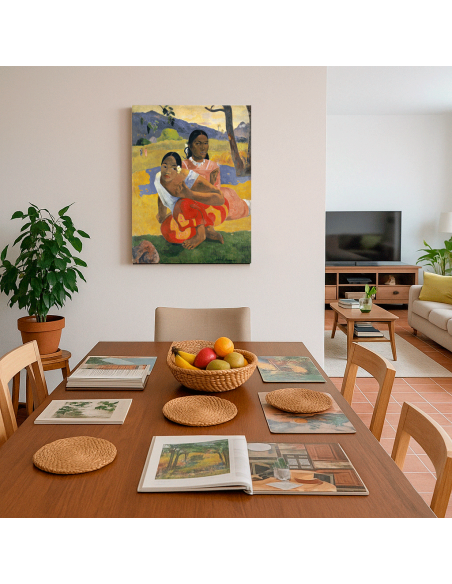When Will You Marry by Paul Gauguin 50x66 cm Cuadro Lienzo Canvas