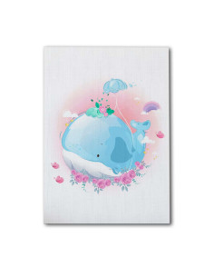 Cuadro Ballenita de Fantasia en canvas Lienzografia OSGESTUDIO 2