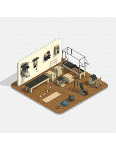 Pilates & Yoga Equipment para Revit | Modelos 3D OSGESTUDIO