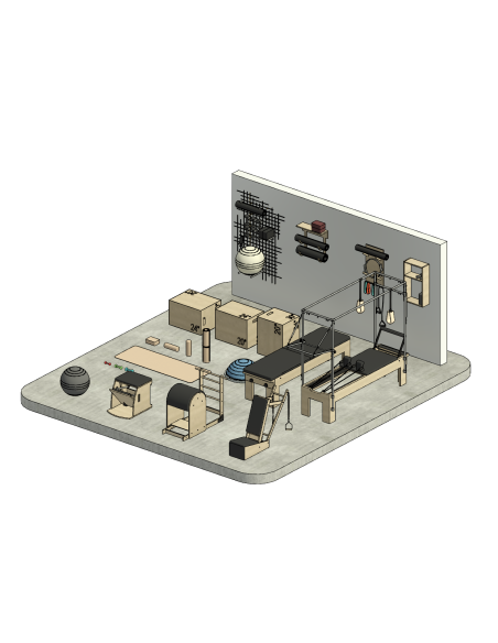 Pilates & Yoga Equipment para Revit | Modelos 3D OSGESTUDIO