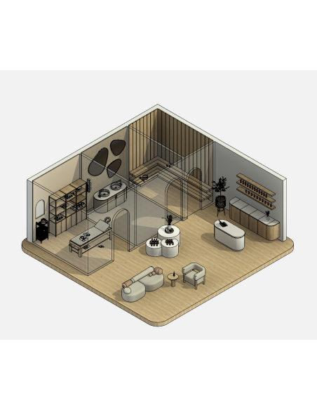 SPA & Wellness | Familias 3D para Revit | OSGESTUDIO