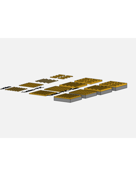 Tactile Paving | 4 Familias Podotáctiles Revit | OSGESTUDIO