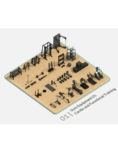 Cardio & Functional | Familias Revit RFA | OSGESTUDIO