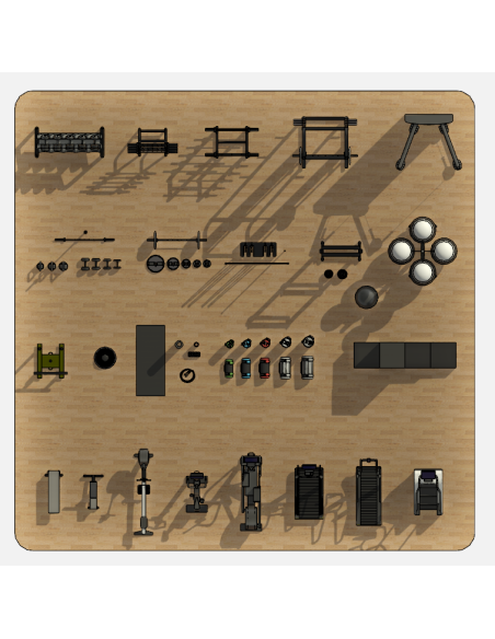 Cardio & Functional | Familias Revit RFA | OSGESTUDIO