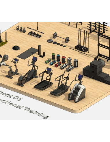 Cardio & Functional | Familias Revit RFA | OSGESTUDIO