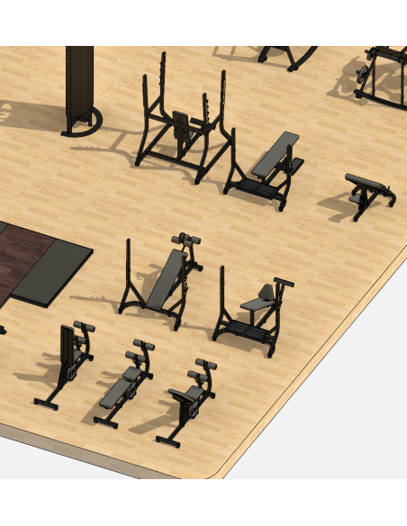 Training Machines | Familias Revit RFA | OSGESTUDIO