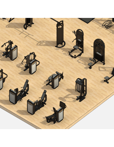 Training Machines | Familias Revit RFA | OSGESTUDIO