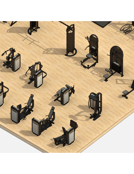Training Machines | Familias Revit RFA | OSGESTUDIO