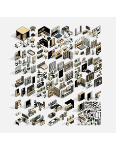 Decor Mega Pack | 100+ Revit Families | OSGESTUDIO