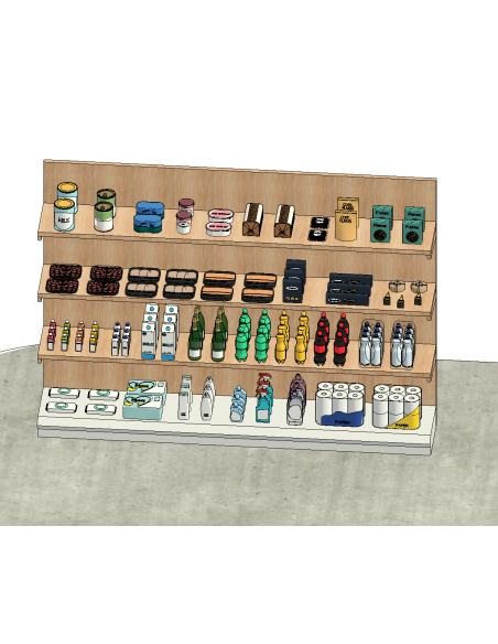 Supermarket Mega Pack | Revit Families | OSGESTUDIO