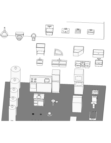 Plumbing Fixtures | 50+ Revit Families | OSGESTUDIO