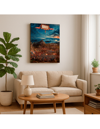 Battle Of Issus by Albrecht Altdorfer 50x65 cm Cuadro Lienzo Canvas