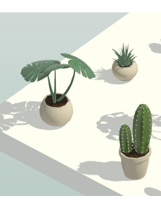 3D Potted Plants | 20+ Revit Families | OSGESTUDIO 2