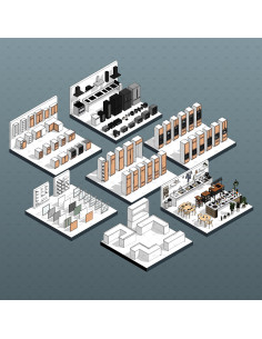 Kitchen Mega Pack | Revit Families | OSGESTUDIO