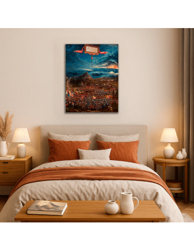 Battle Of Issus by Albrecht Altdorfer 50x65 cm Cuadro Lienzo Canvas