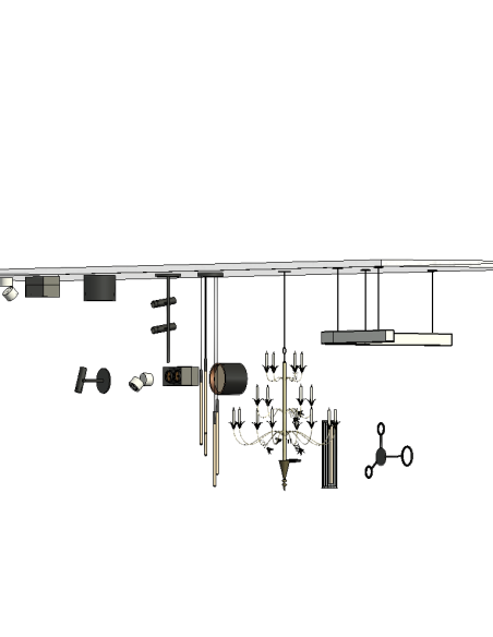Ceiling & Wall Lights | 20+ Revit Families | OSGESTUDIO