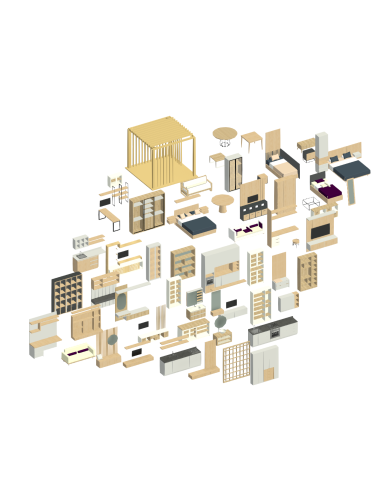 Decor Ideas | 50+ Revit Families | OSGESTUDIO