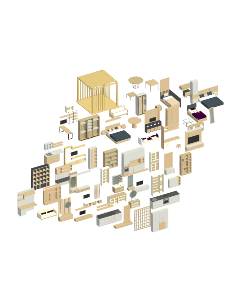 Decor Ideas | 50+ Revit Families | OSGESTUDIO