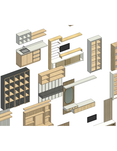 Decor Ideas | 50+ Revit Families | OSGESTUDIO