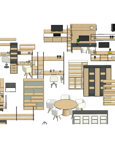 Decor Pack 02 | 60+ Revit Families | OSGESTUDIO
