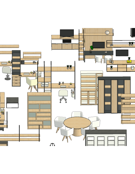 Decor Pack 02 | 60+ Revit Families | OSGESTUDIO