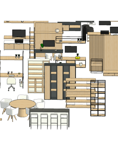 Decor Pack 02 | 60+ Revit Families | OSGESTUDIO