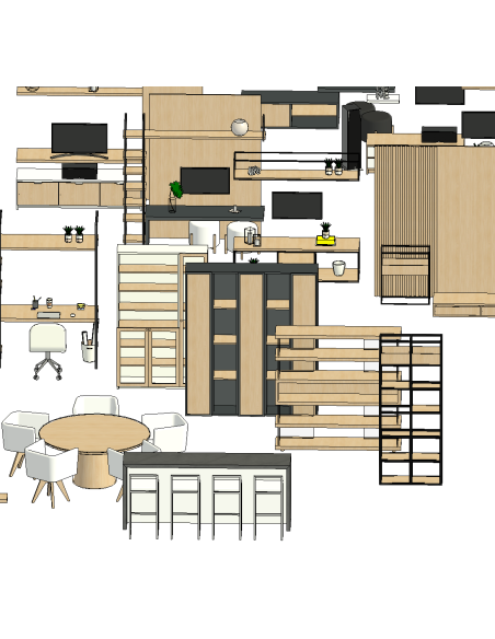 Decor Pack 02 | 60+ Revit Families | OSGESTUDIO