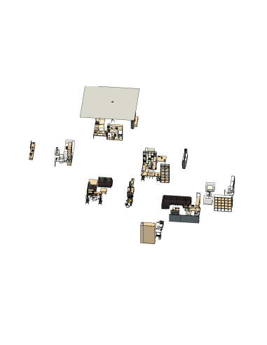 Home Office & Living Room | Revit Families | OSGESTUDIO