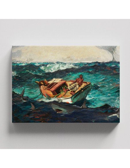 The Gulf Stream - Winslow Homer  50x82 cm Cuadro Lienzo Canvas