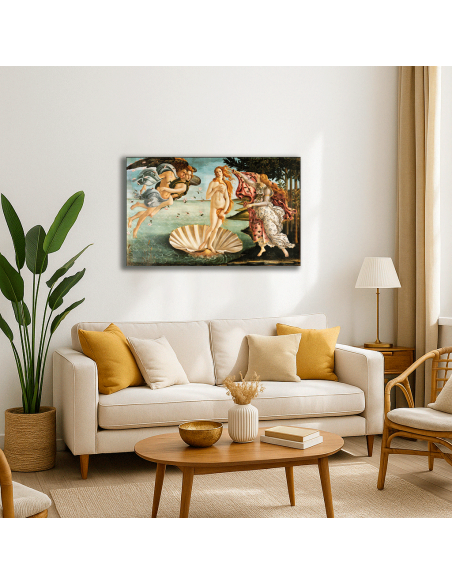 The Birth of Venus - Sandro Botticelli  50x80 cm Cuadro Lienzo Canvas