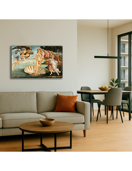 The Birth of Venus - Sandro Botticelli  50x80 cm Cuadro Lienzo Canvas