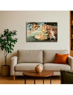 The Birth of Venus - Sandro Botticelli  50x80 cm Cuadro Lienzo Canvas