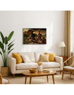 The Raft of the Medusa - Théodore Géricault  50x73 cm Cuadro Lienzo 2