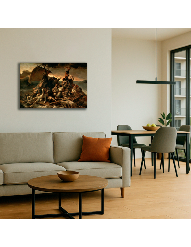 The Raft of the Medusa - Théodore Géricault  50x73 cm Cuadro Lienzo